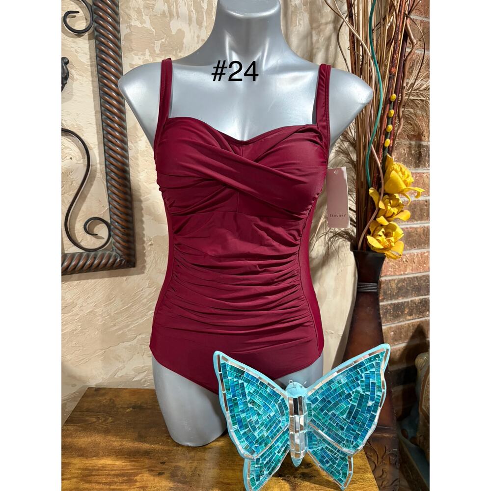 Ekouaer women swimwear one piece cute fashion bathing suit
